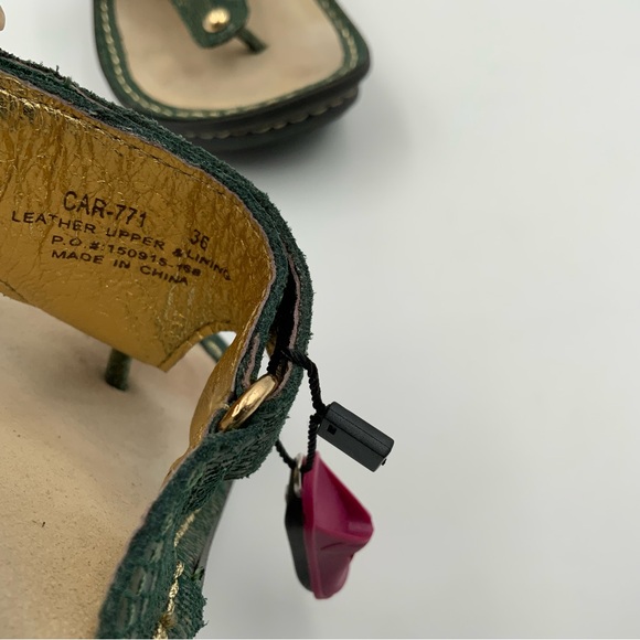 Alegria Carina Fancy Fish Sandals. Green. Women’s Size 36. - Picture 9 of 9